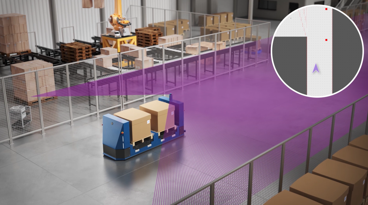 Laser Scanner for AMR & AGV Navigation | BEA Sensors Asia